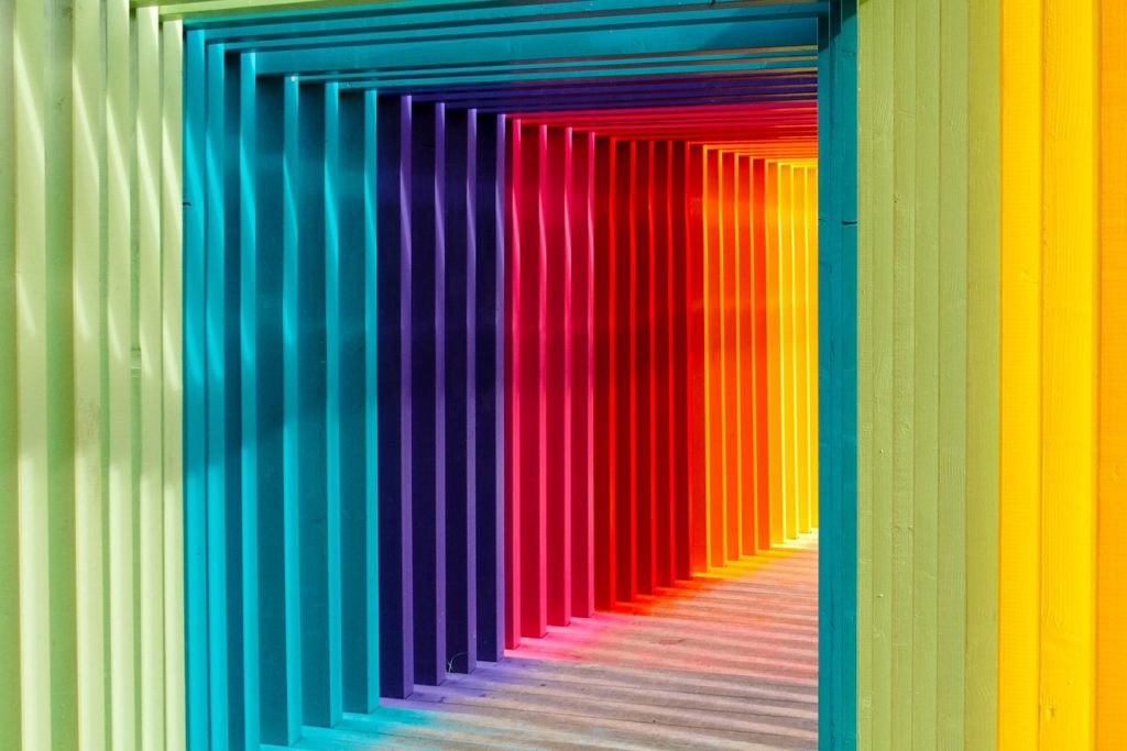 Psychológia farieb farebné zladenie interiérových dverí s ostatnými prvkami - Barvy interiéru